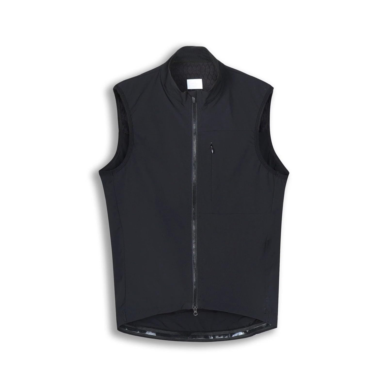 Passamontagna sottocasco Gilet da Ciclismo Interno Invernale Antivento e Termico Abbigliamento da Ciclismo a 2 Strati con Tasca sul Petto