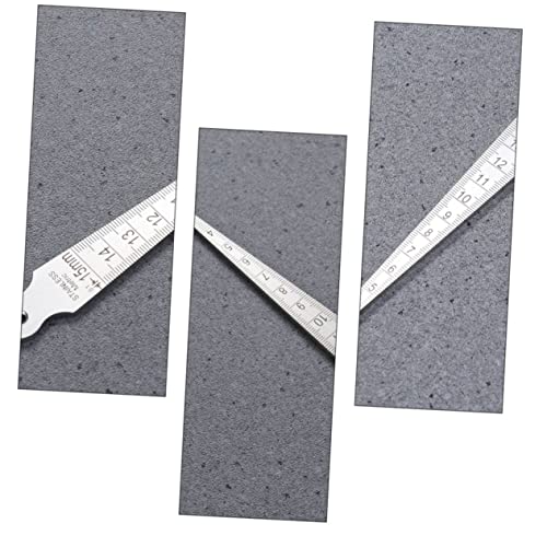 Luxshiny 2 Piezas Calibrador de Inspección de Soldadura Métrico Calibrador Cónico de Soldadura Acero Inoxidable Herramientas de Medición de Espesor para Inspección de Profundidad y Separación de Soldaduras miniatura 4