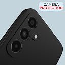 Pikkme Back Cover for Samsung Galaxy A15 5G | Slim Soft Matte Silicone Cover with Camera Protection & Shockproof Bumper Case (Black) gallery image