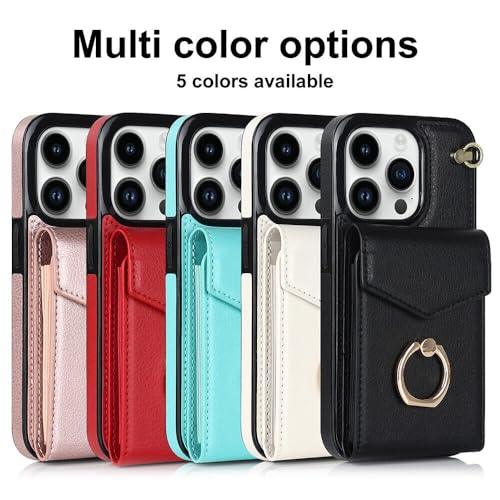 Étui cuir iPhone 14 Plus vert protection premium à rabat magnétique 6,7" - 6