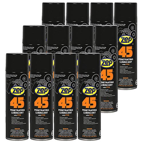 Zep 45 Penetrating Lubricant Aerosol 17401 (Case of 12) - The Lubricant for Professionals