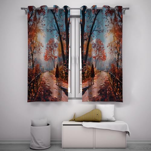 Rideaux occultants romantiques en polyester lourd pour grand salon