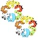 MINGZE 14 Piezas Tope Puerta Lindo Animal Bebé, Protector Puertas Espuma Tapones Clips de Puerta Animales Seguridad Para Niños Seguridad Para Protección de Dedos