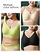 Airsong Minimizer Bras for Women Full Coverage Wireless Plus Size Seamless Bralette with Removable Pads Adjustable Comfort (36C, Nude)