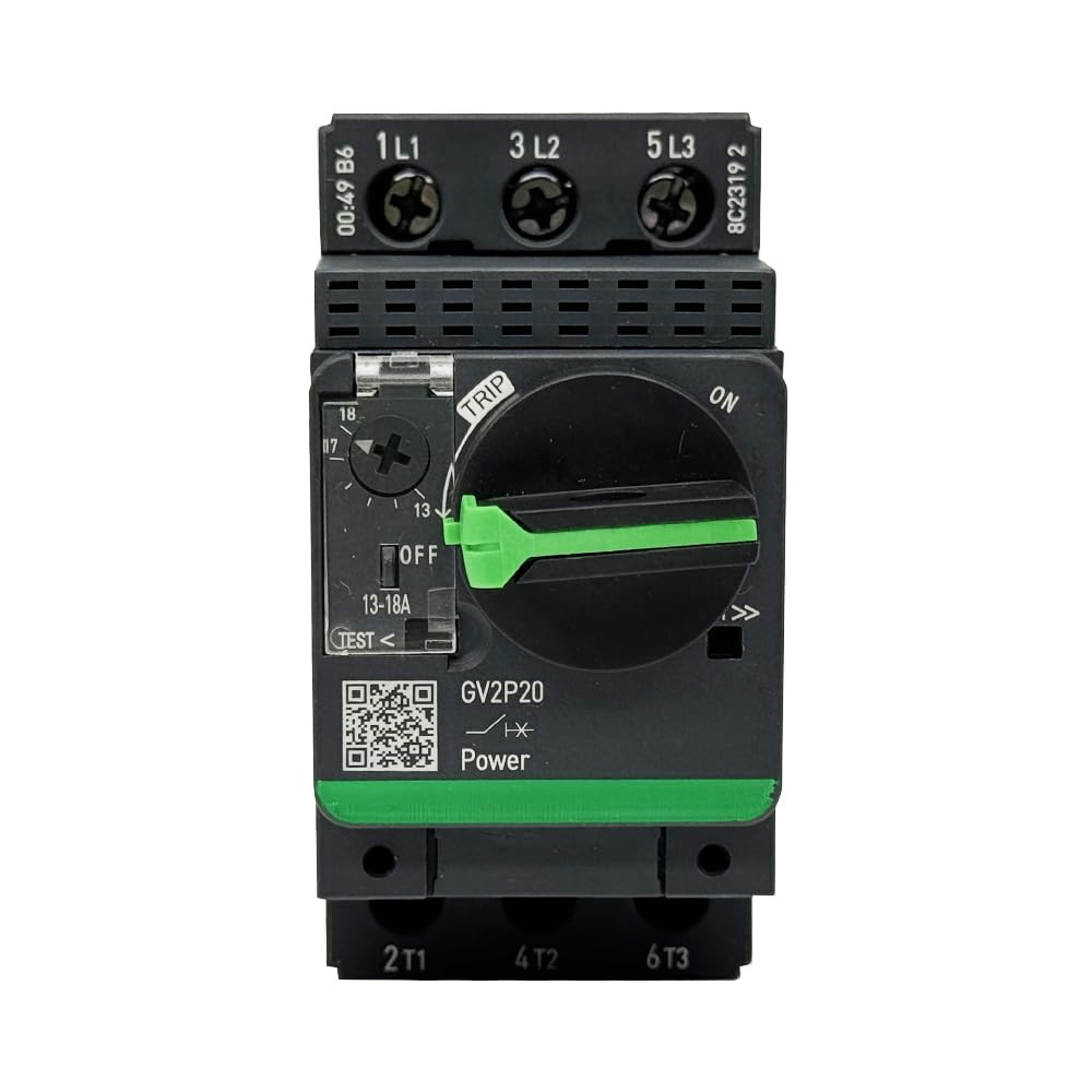 New Motor Circuit Breaker GV2P20 13-18A Manual Motor Starter with Rotary knob