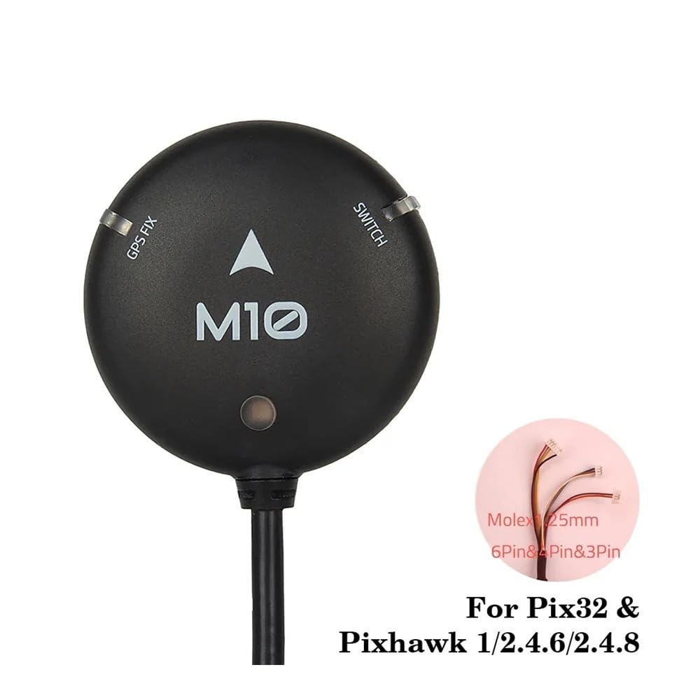 M10 Standardowy pomocniczy moduł GPS dla Pix32 Pixhawk 1 2.4.6..8 IST8310 Kompas 115200 5Hz FIT for RC FPV Drone Parts (For Pix32 Pixhawk)