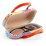 Funda rígida universal para gafas con sistema de cierre flex y asas flexibles