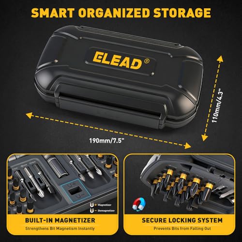 Image of 46 in 1 Magnetic Ratchet Screwdriver Set, Multi-Bit Screwdriver Kit, Nut Driver Set, Detachable Ratchet Handle with Storage Case, Repair Tool Kit for Furniture, Computer, Bicycle