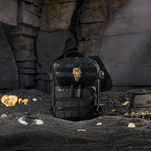 Image of WOLFpak 9L Mini Tactical Backpack (King Cobra) | Compact, Small Everyday Carry Bag for Gym, School, Travel | Durable, Water-Resistant Daypack with Molle System and Patch Panel