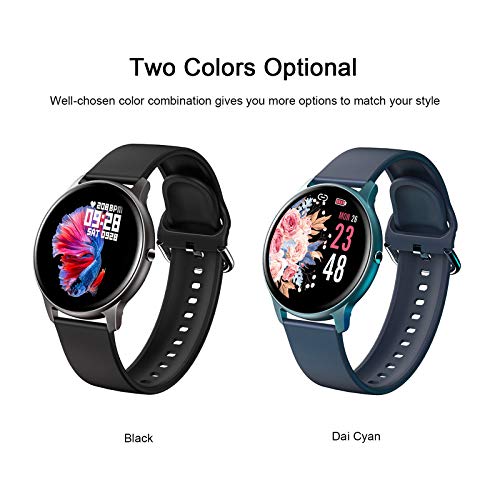 OWSOO LW02 pulseira inteligente relógio esportivo de 1,4 polegadas TFT tela BT4.2 rastreador de apti