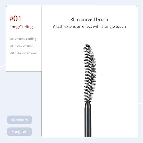 Miniatura 6 de CLIO Kill Lash - Máscara superresistente alargadora, voluminizadora, gruesa, impermeable, a prueba de manchas, de larga duración | Rizadora larga