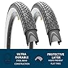 Replacement Bike Tire Beach Cruiser 26" x 2.125" Inch Foldable White Side Wall Bicycle Tire…… #4