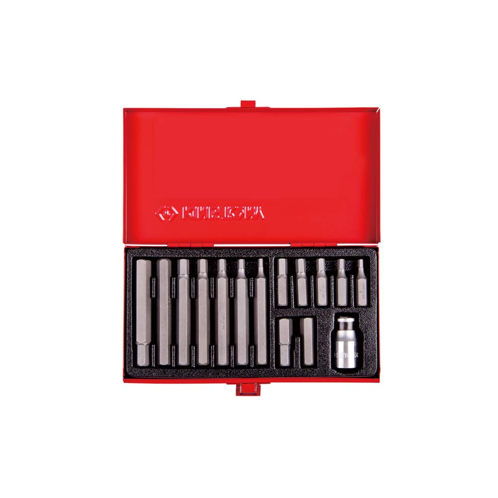 King Tony Sechskant-Bit-Set 10 Mm – 15-teilig, In Aufbewahrungsbox