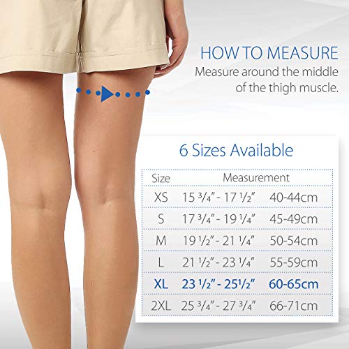 Faja térmica para muslo y isquiotibiales Swede-O XL miniatura 4