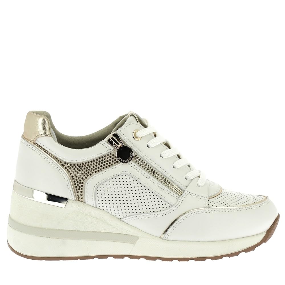 Stonefly Mujer Outlet Zapatillas Stonefly Mujer Piel Blanca