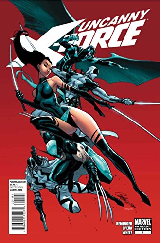 Uncanny X-Force #1 J Scott Campbell Retailer Variant Kindle Editon