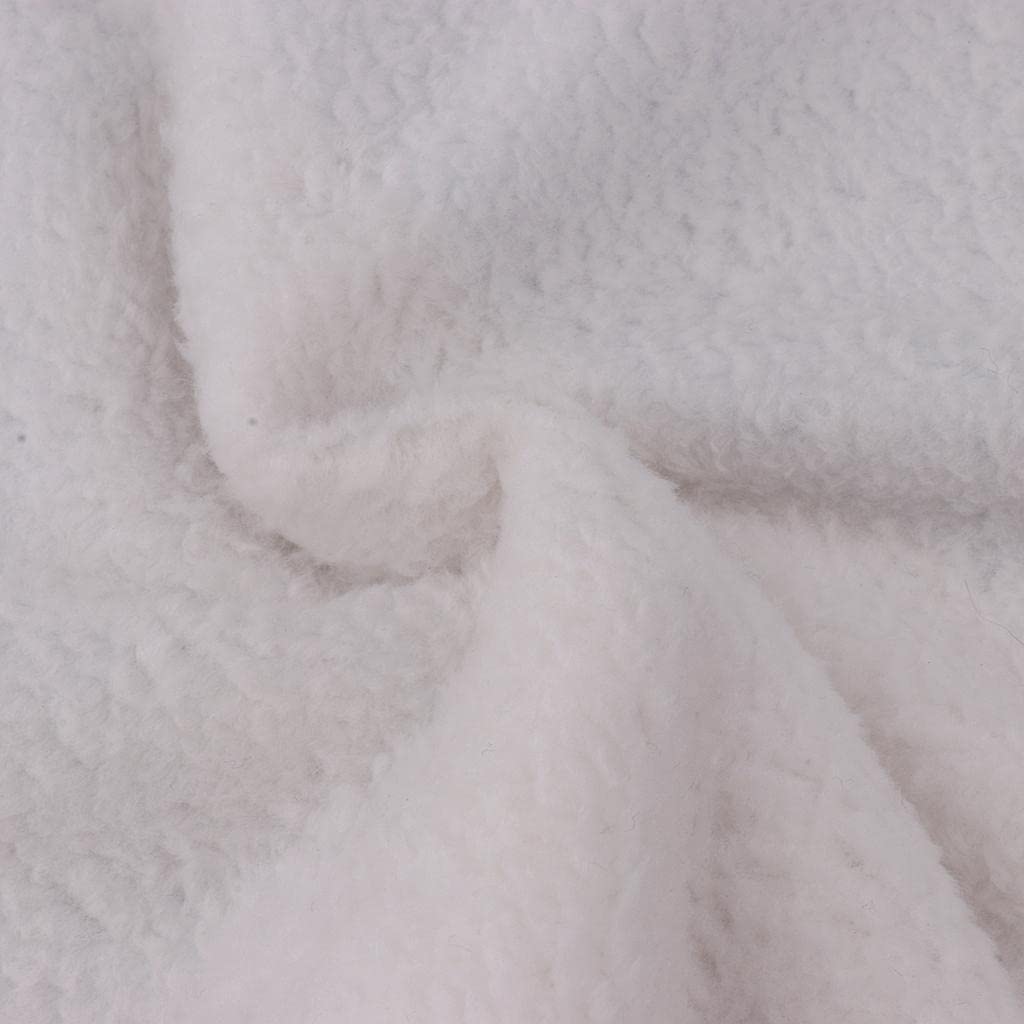 Christmas Blanket Double Fleece w/Xmas Print Soft Warm Sofa Throw Blanket 4#