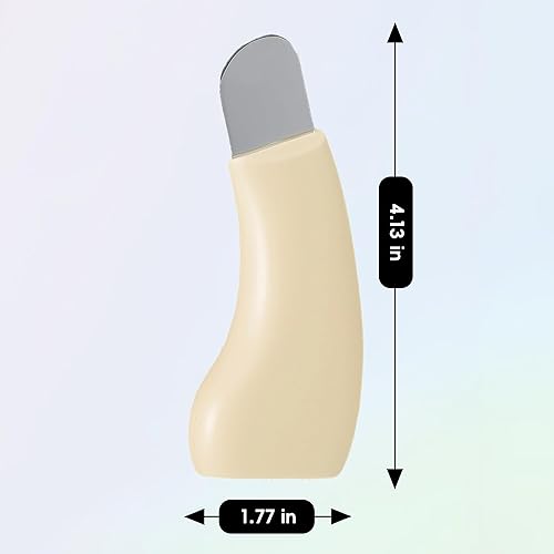 Miniatura 7 de Herramientas removedoras de puntos negros con cepillo, raspador facial de silicona para limpieza profunda, espátula facial, removedor de puntos