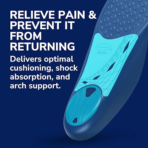 Dr. Scholl’s Plantar Fasciitis Pain Relief Orthotic Insoles, Immediately Relieves Pain: Heel, Spurs, Arch Support, Distributes Foot Pressure, 1 Pair3