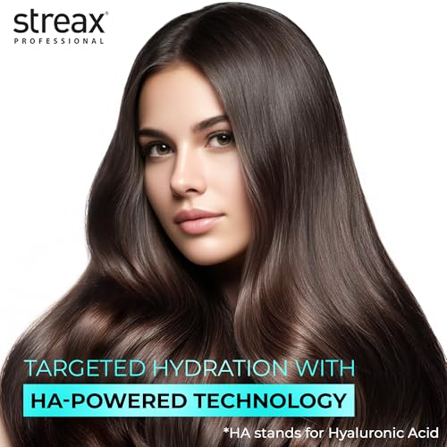 Image of Streax Professional Vitariche Gloss Hair Mask With Hyaluronic Acid- 200gm, Deep Conditioner for Dry, Damaged & Frizz free Hair, Hydrating Masque with Hyaluron Molecules, Sulfate & Paraben-Free, Hair Mask for Frizzy Hair, For Smooth, Shiny, Bouncy, Hydrated Hair (Pack of 1)