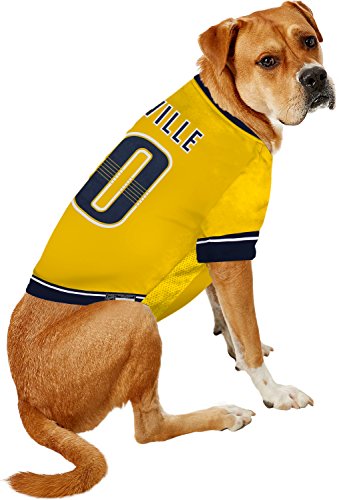 Image of NHL Nashville Predators Jersey for Dogs & Cats, Medium. - Let Your Pet Be A Real NHL Fan!