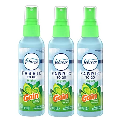Febreze to Go Fabric Refresher with Gain Original Scent, 2.8-Ounce, (3)
