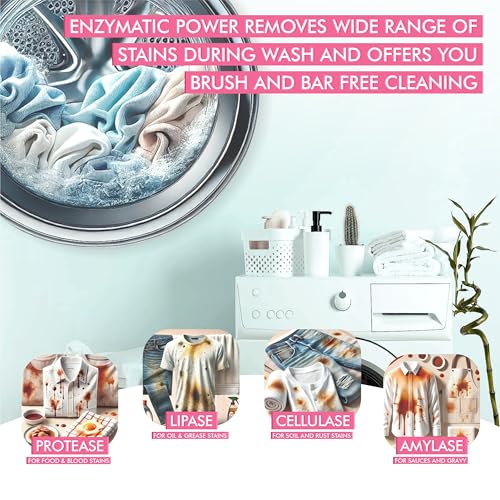 Image of Qulic Breeze Liquid Detergent 10 Litre | Laundry Liquid Detergent for Washing Machine Advanced Formulated with Pink Lily Fragrance | For Top Load & Front Load - 5 l (Pack of 2)