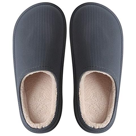 Men Garden Clogs For Men, Garden Clogs For Women,Christmas Garden Clogs, Men's Outdoor Slippers, Ladies Mules, Dark Grey 9/10 UK Cover