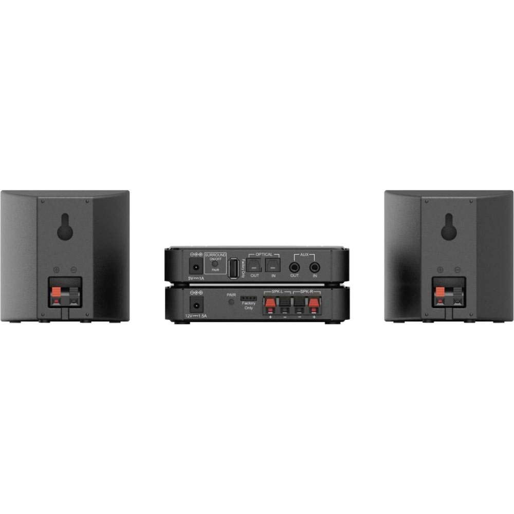 Hama Audio-Erweiterungsset RS100, Rear-Surround, schwarz