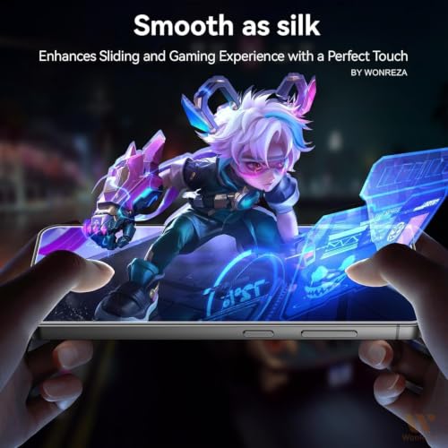 Image of Pack 1- Matte Screen Glass Protector for Realme 16x 5G Matte Tempered Glass Edge to Edge [Anti-FingerPrint | Anti-Glare | Camera Cutout] - installation Kit
