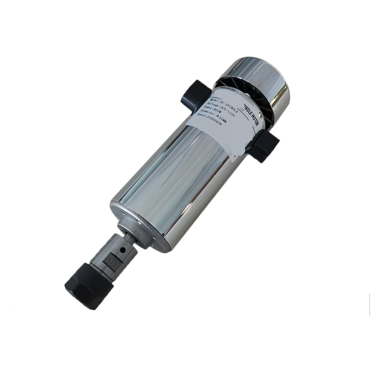 Zestaw silnika wrzeciona CNC 20000 obr./min ER16/ Chuck 800 W Silnik + regulator prędkości zasilacza do grawerowania Niski poziom hałasu(Model B)