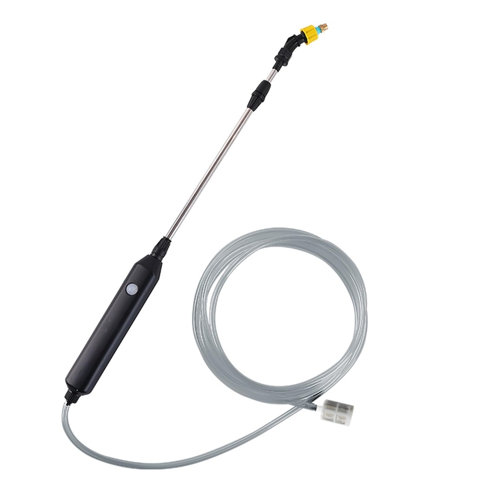 LNHHG Garden Watering Spray Gun, Automatic Electric Sprayer Nozzle Sprinkler, Mister Irrigation Atomization High Pressure Car Washer(2 meter 2400mA)