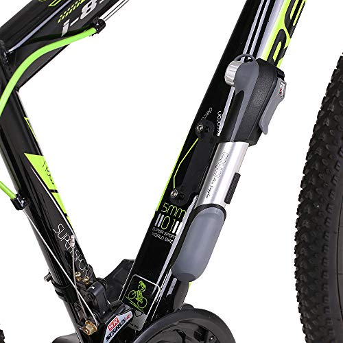 Bomba de bicicleta, Romacci Bomba de bicicleta superleve inflável manual para bicicleta Mini bomba p