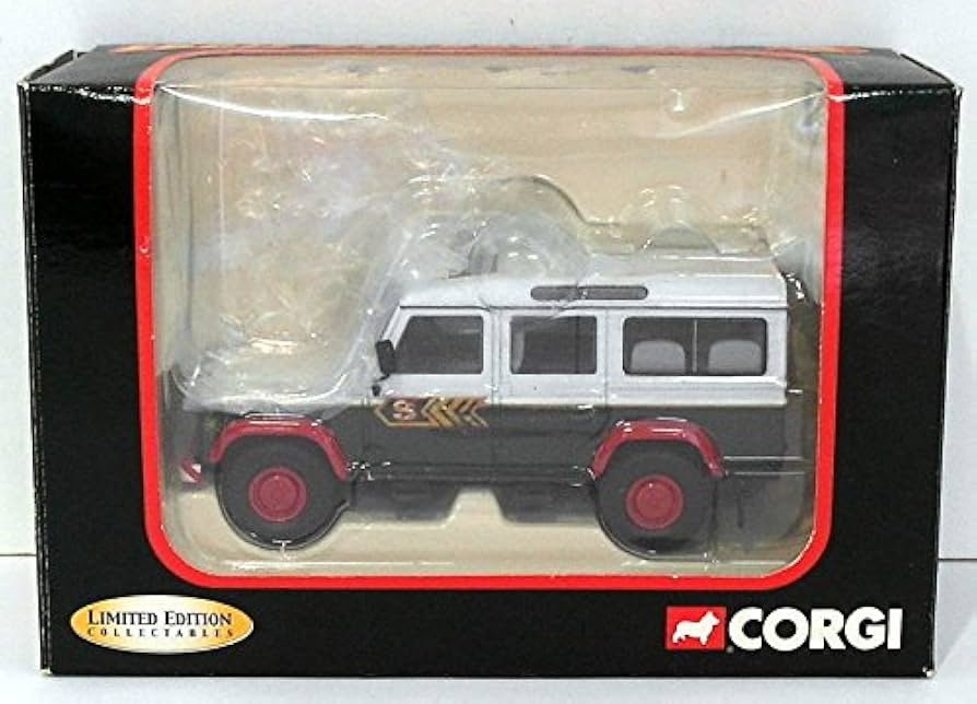 Corgi eddie stobart land rover defender 110 1.43 scale limited
