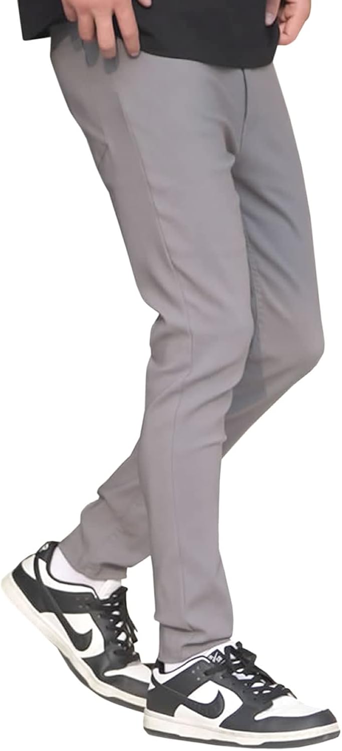 スキニーパンツ メンズ ストレッチ 細身 スリム チノパン 10分丈 アンクル丈 選べる丈 ブランド 黒 ベージュ 人気top