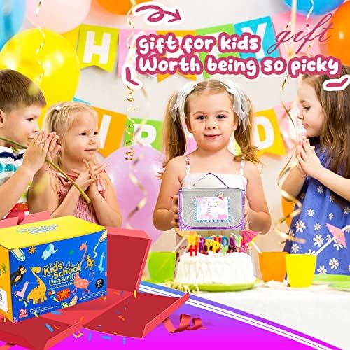 MeCids Kids Marker Set School Art Supply Kit Washable Markers Coloring Pen with Carrying Pencil Case Birthday Gifts for Girls 7 51shIeBCEdL. AC