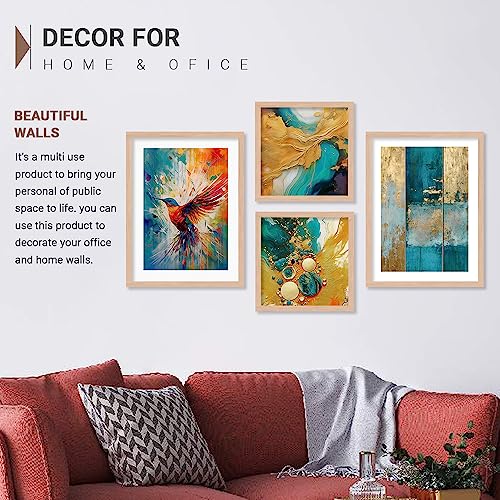 Image of ARTELLY Big Porsche 911 GT3rs Sports Car Framed Wall Posters, Set of 3, Premium Framed Painting, Living Room Bedroom Decoration, Large Size Gift Item for Boys Room Decor (Porsche 5, 11L x 14W)
