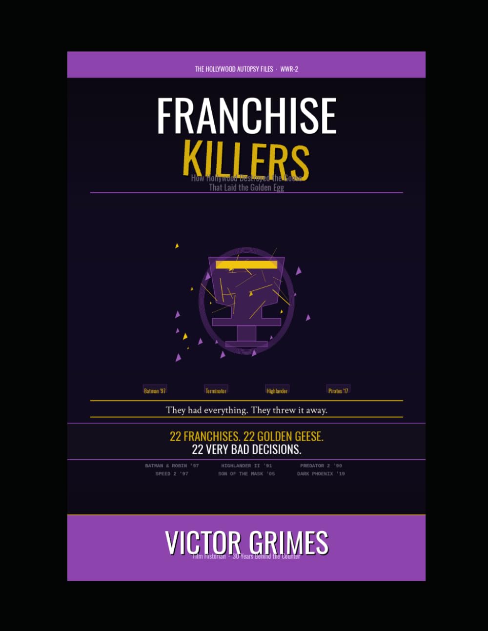 Franchise Killers: How Hollywood Destroyed the Goose That Laid the Golden Egg (The Hollywood Autopsy Files: What Went Wrong)