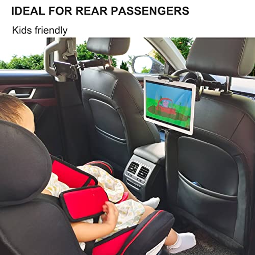 Timewall MOUNT-CHM11-BLACK Car Headrest Tablet Mount thumb #1