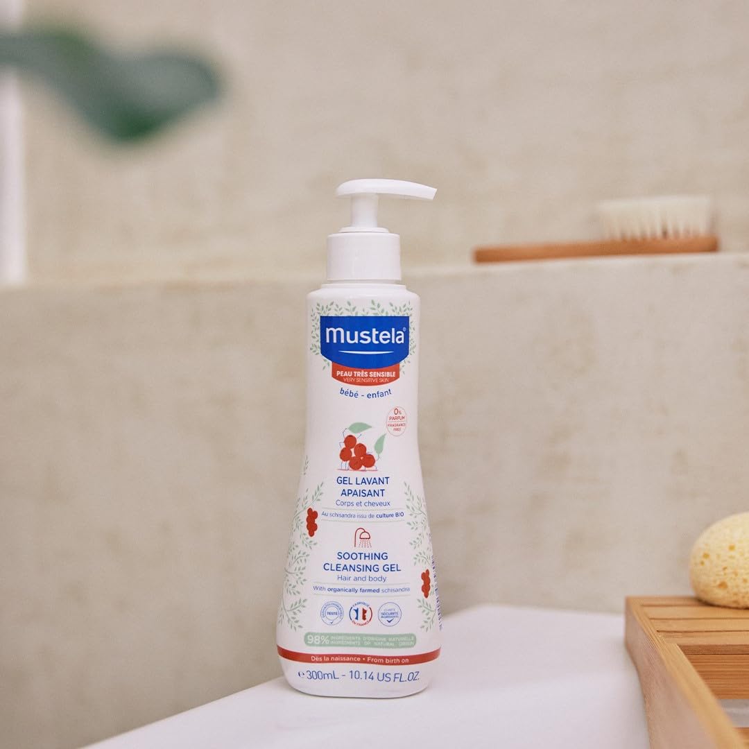 Mustela Mustela Çok Hassas Ciltler için Rahatlatıcı Şampuan (1 x 300 ml)
