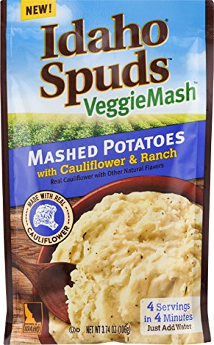 Idaho Spuds Veggie Mash, Cauliflower & Ranch Mashed Potatoes, 10 Count