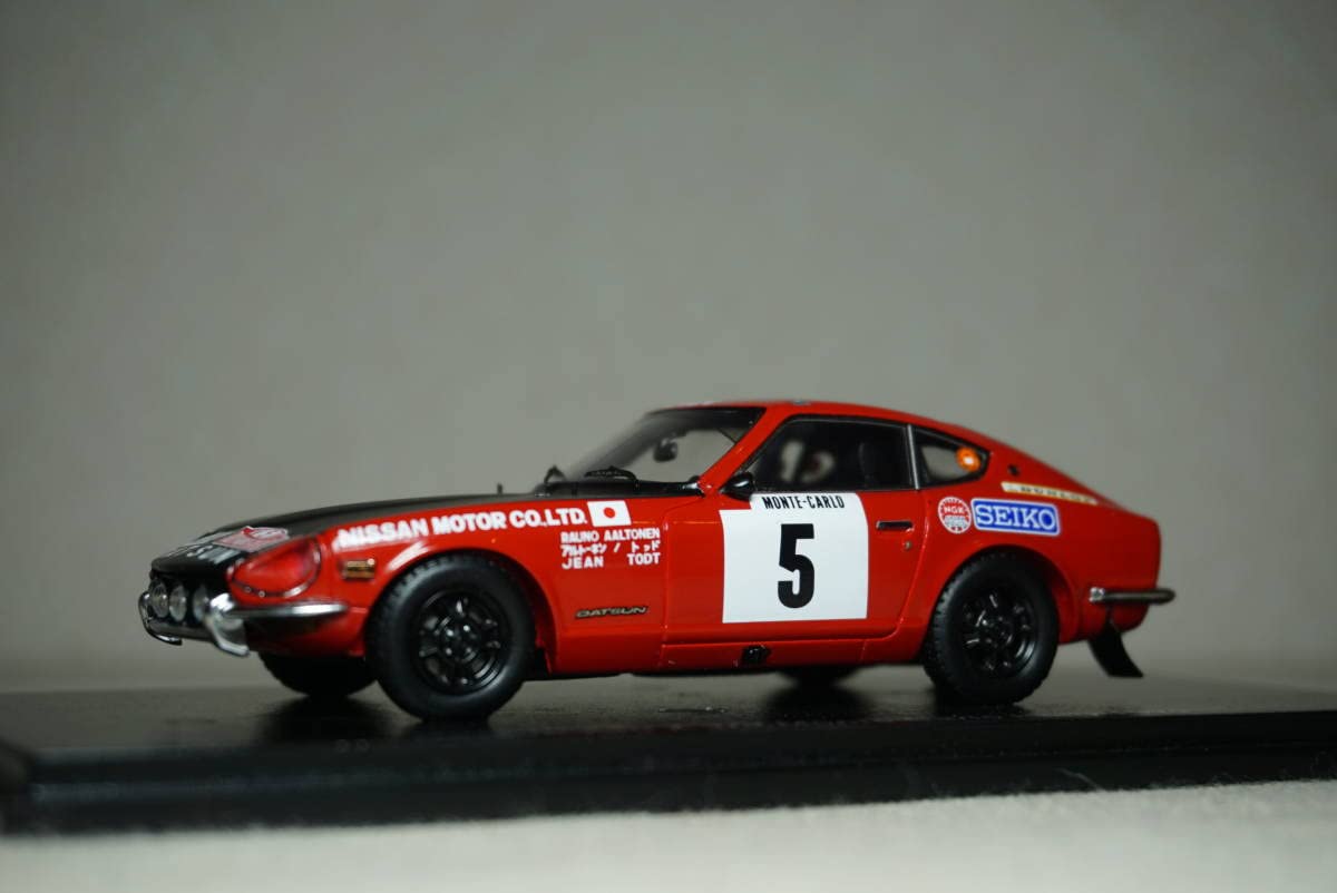 Amazon | 1/43 アルトーネン モンテ 3位 spark DATSUN 240Z #5