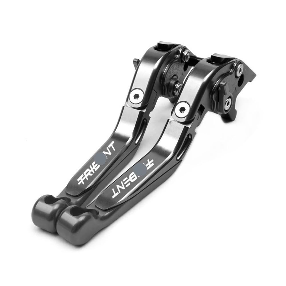 Djshuoy Color 6 Handlebar Brake Lever For Trident 660 2021 2022 Motorcycle Accessories Cnc Folding Extendable Adjustable Clutch Brake Levers(Color 6)