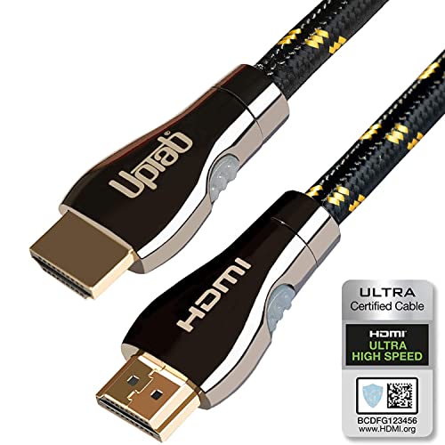 Certified HDMI 2.1 8K Ultra High Speed Cable 8K 60Hz HDR 48Gbps eARC VRR Compatible with Dolby Atmos/Vision Playstation 5/PS5 Xbox Series X RTX 3090 Apple TV 4K Roku Fire Sony LG TV (10FT/3M)