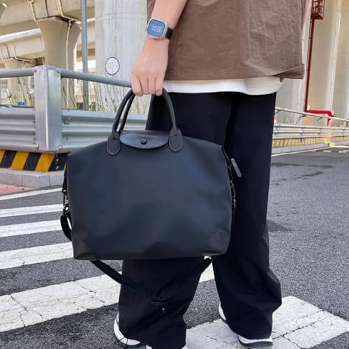 Spacious Waterproof Workout Bag For Short Trip Practical Tear Resistant Comfortable Shoulder Strap Casual Handbag3