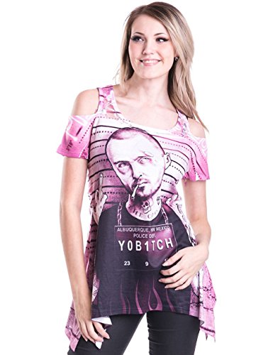 Heartless Clothing - Camiseta sin mangas - para mujer rosa X-Large