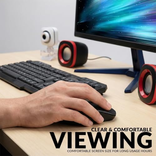 Image of Desktop Computer Set, Core i5, 8GB RAM, 256GB SSD + 500GB HDD, Windows 11 Home, 19 Inch LED Monitor, Keyboard & Mouse