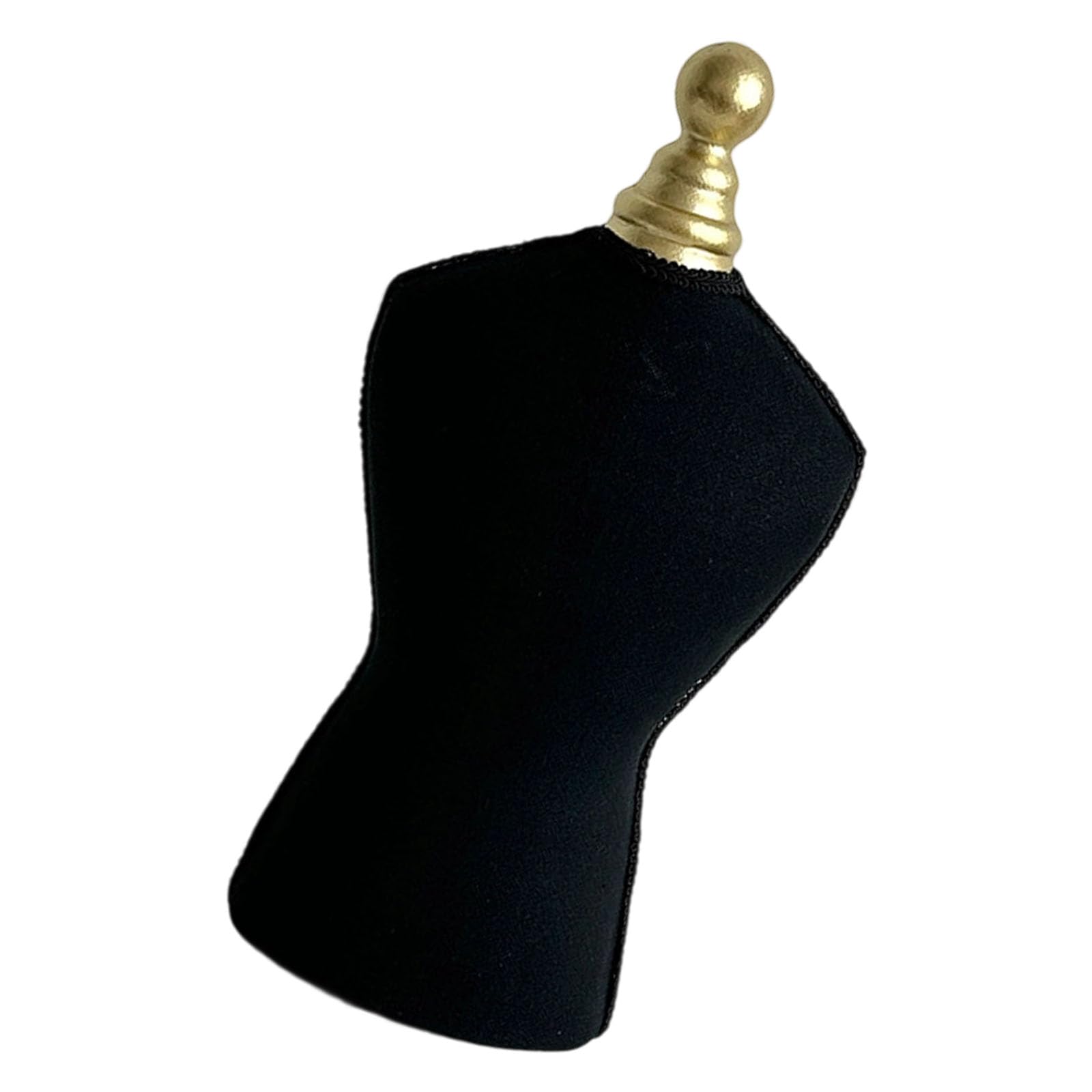 Msioytog Large Velvets Jewelry Display Stand for Necklaces Elegant with Alloy Base Jewelry Store Exhibition Essential Necklace Holder for Boutique