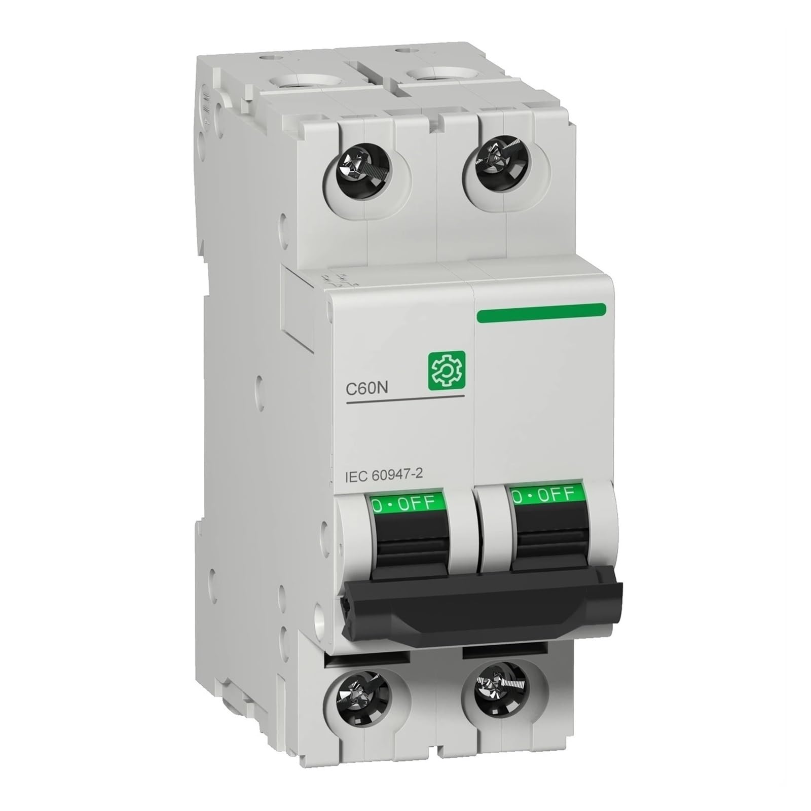 Disjoncteur miniature 2P courbe B sécurise l'électricité de la maison