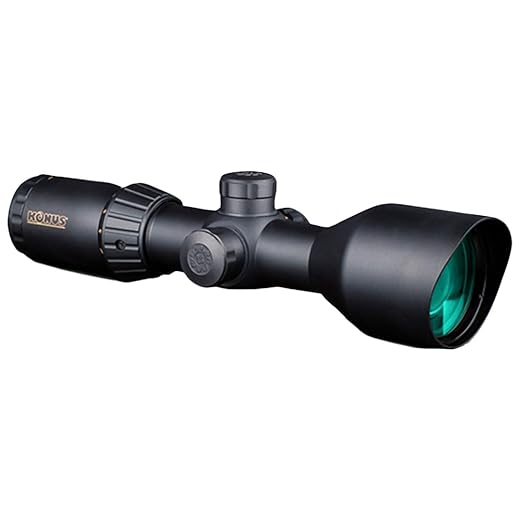 Konus3-12x44 riflescope D.30mm w/Ill. 550-ballistic Reticle
